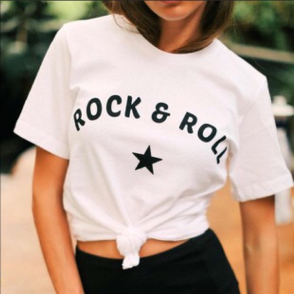 #39 Rock & Roll Graphic Tee - Picture 2 of 2